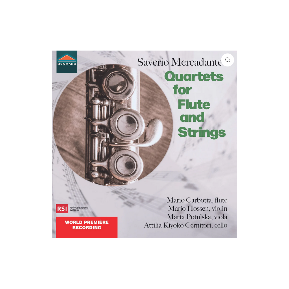 MERCADANTE - Carbotta - Quatuors pour flûte